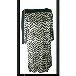 Tahari Arthur S Levine Size 6 Black Dress #292